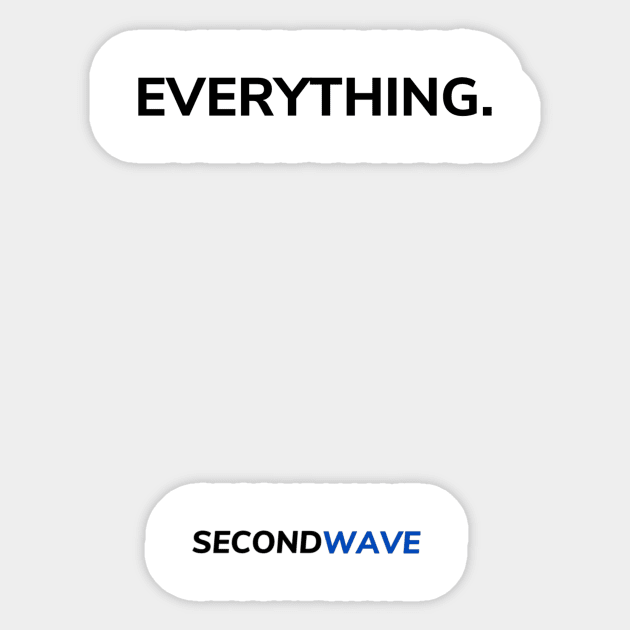 Secondwave 51 Sticker by Second Wave Apparel